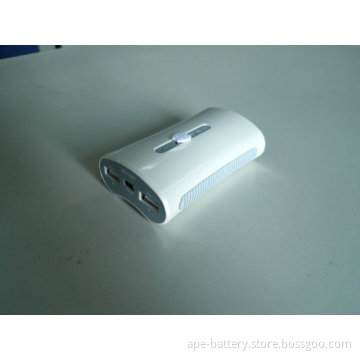 4400mAh portable solar rechargeable battery charger